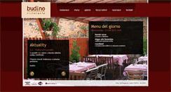 Desktop Screenshot of budino.cz